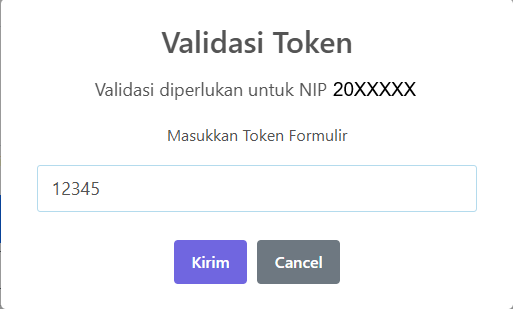 Popup Token